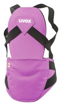 Rückenprotektoren gibt es auch für Kinder, die oftmals ihre Fähigkeiten noch falsch einschätzen. Hier das Modell Back Pure Junior von Uvex aus dem Ski-Outdoor-Shop.