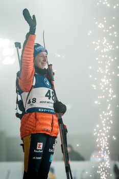 Platz 3 für Franziska Preuß im verkürzten Einzel der Damen.