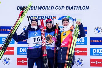 Norwegischer Dreifacherfolg: Sieg für Sturla Laegreid vor den beiden Boe-Brüdern.