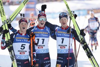 Vierfacherfolg für Norwegen in der Männerverfolgung.