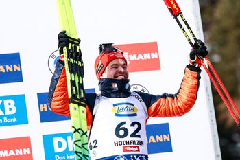 Starke Form bestätigt: Philipp Horn holt sich in Hochfilzen seinen ersten Podestplatz.