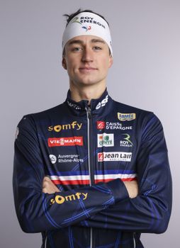 Führender in der Massenstartwertung: Eric Perrot (FRA).