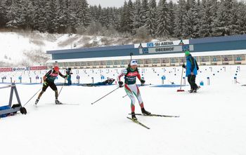 Anfang Januar sind die Biathleten wieder in der DKB Skiarena in Oberhof in Thüringen zu Gast.