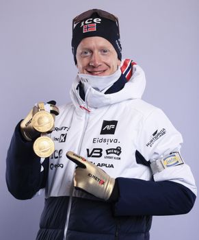 Zweite Goldmedaille für Johannes T. Boe in der Verfolgung.