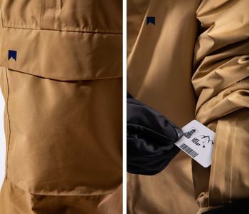 Jacke und Hose sind mit den wichtigsten Features ausgestattet.