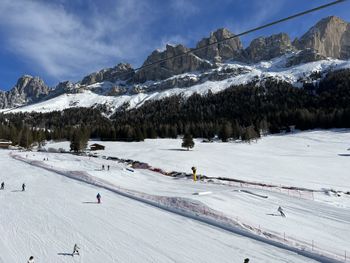 Der Snowpark Carezza bietet Lines in unterschiedlichen Schwierigkeitsgraden.