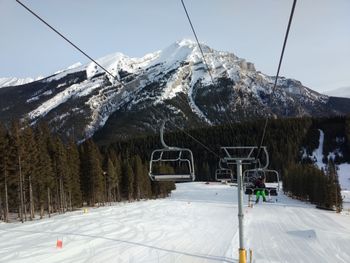 Chairs and gondolas are not fully loaded in most ski areas.
