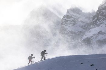 Valerias Erfahrungen im Wintersport inspirierten ihre Kreationen von Anfang an.