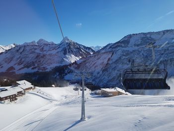 Die neue Oberdamüls-Bahn ist mit Sitzheizung ausgestattet.