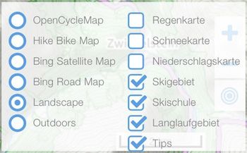 Ihr bestimmt, was auf der Karte angezeigt wird