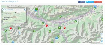 Mit der Karte im Reiseführer könnt ihr neue Skigebiete entdecken