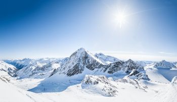 Der Stubaier Gletscher ist das größte Gletscherskigebiet in Österreich.