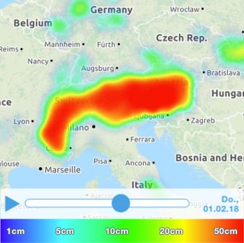 Der Februar beginnt mit Frost und Neuschnee