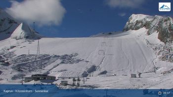 Das Kitzsteinhorn am Morgen des 18.09.