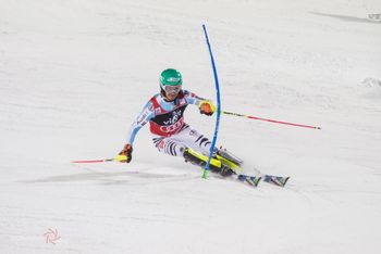 Felix Neureuther beim Slalom