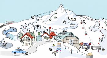 Mit der interaktiven Servicekarte spielend leicht den Urlaub planen