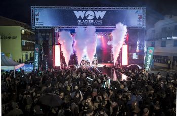 Beim WOW Glacier Love heizen Top Acts wie Lost Frequencies ein.