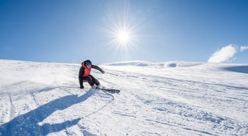 Auf den Pisten ist jede Menge Platz zum Carven.