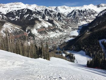 Vom San Sophia Outlook hat man eine tolle Aussicht auf Telluride.