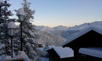 Viel Neuschnee in der Aletsch Arena.