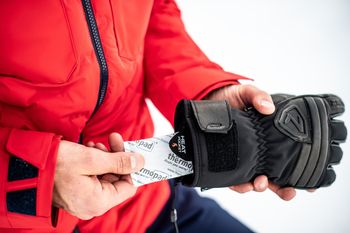 In den Heat-Pockets können Wärmepads untergebracht werden.