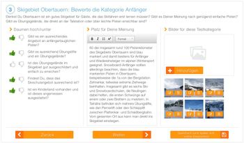 Deine Bewertung kannst du noch mit Texten, Bildern und "Daumen hoch" anreichern