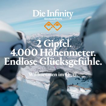 Die Infinity bietet dir abwechslungsreiche Strecken und eine Überraschung am Ende!