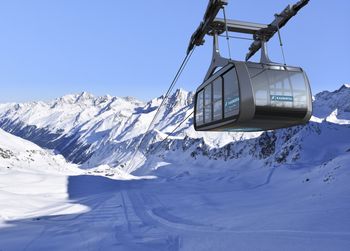 Die neue Falginjochbahn ist die windsicherste Seilbahn der Welt.