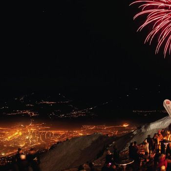 Wer ein Silvester-Ticket auf die Nordkette ergattert, der startet mit einer wunderbaren Aussicht ins neue Jahr.