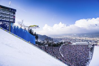 Die Bergisel-Schanze in Innsbruck ist Schauplatz der Nordischen Ski WM 2019