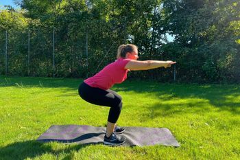 The deeper the squats, the more effective they are.