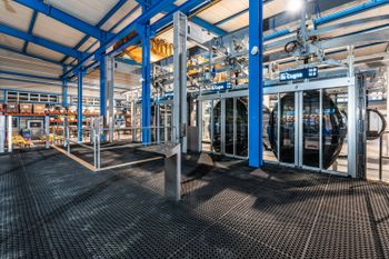 Vor dem Einstieg wird das gewünschte Fahrziel gewählt.