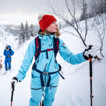 Die Pure Jacket besitzt eine dünne, flanellartige Rückseite für zusätzliche Wärme ohne extra Gewicht oder Volumen.