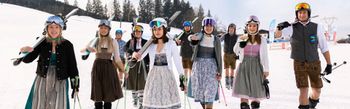 Wer am 15. und 16. März in Tracht kommt, der zahlt nur 39 Euro für den Skipass.