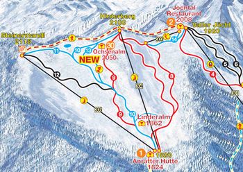 Die neue Fun Rude im Jochtal trägt die Pistennummer 13.