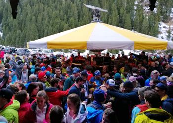 Pictures like these from the après-ski in the Stubaital will not be seen this winter.