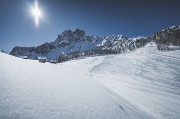 Die neue Beschneiungsanlage sorgt für optimale Pistenverhältnisse.