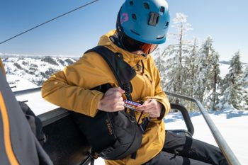 Der Verte Skirucksack wurde speziell für die Piste entwickelt.