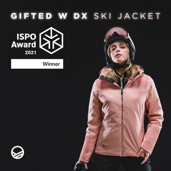 ISPO Award Winner: Die Gifted W DX Skijacke für Damen.