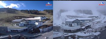 Die Talstation der Arber Gondelbahn im Bayerischen Wald.