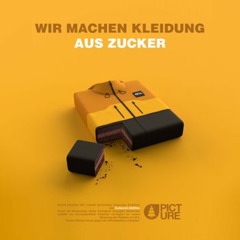 Picture überzeugt mit einem biologisch gewonnenem Polyestergewebe.