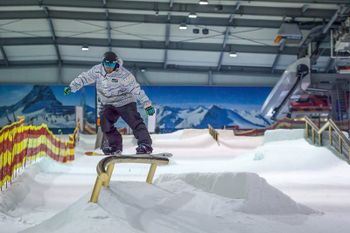 Der Funpark ist Bispingens Hotspot Für Snowboarder und Freestyler