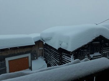 Auch in Kappl liegt meterhoch Schnee.