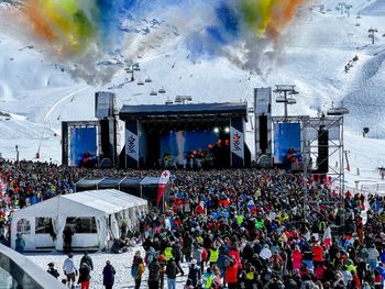 Bis zum Saisonende am 4. Mai finden noch vier weitere Konzert in der Silvretta Arena statt.
