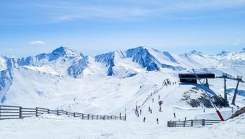 Bilderbuch-Panorama bei unserem Ischgl-Besuch am ersten April-Wochenende.