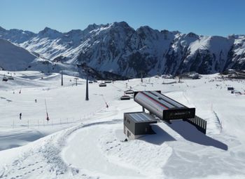 Die neue Höllbodenbahn endet ab der Saison 2025/26 rund 500 Meter östlich der bisherigen Bergstation.