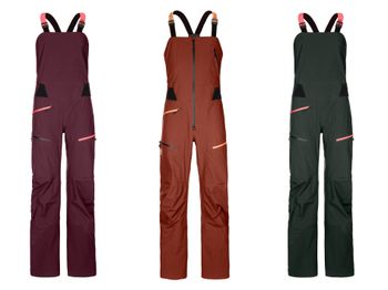 The 3L Deep Shell Bib Pants by Ortovox win the category Snow Jackets, Pants & Suits.