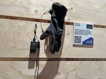 The Thin Ultra Heat Liner from Therm-ic is exceptionally light for a heated glove.