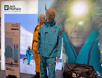 The EXPDN 3L jacket and trousers from Jack Wolfskin are designed for extreme conditions.