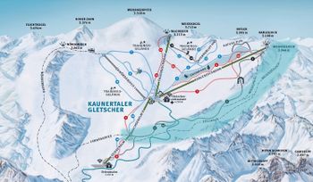Die neue Bahn erschließt das Areal am Weißseejoch.